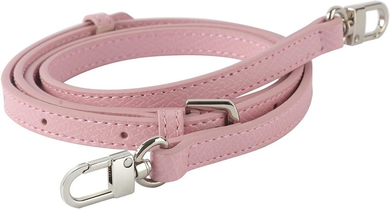 KOMHPS Purse Straps Replacement, Leather Handbag Crossbody Shoulder Strap Kit Adjustable for Mini Longcamp Tote Bag Women - Image 4